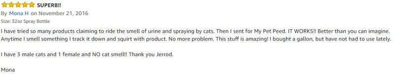  <a href='https://www.mypetpeed.com/review_groups/cat/'>Cat</a>, <a href='https://www.mypetpeed.com/review_groups/cat-spray/'>Cat Spray</a>, <a href='https://www.mypetpeed.com/review_groups/joe/'>Joe</a>, <a href='https://www.mypetpeed.com/review_groups/odor/'>Odor</a>, <a href='https://www.mypetpeed.com/review_groups/urine/'>Urine</a>