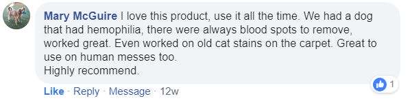  <a href='https://www.mypetpeed.com/review_groups/blood/'>Blood</a>, <a href='https://www.mypetpeed.com/review_groups/carpet/'>Carpet</a>, <a href='https://www.mypetpeed.com/review_groups/cat/'>Cat</a>, <a href='https://www.mypetpeed.com/review_groups/dog/'>Dog</a>, <a href='https://www.mypetpeed.com/review_groups/easy-to-use/'>Easy to use</a>, <a href='https://www.mypetpeed.com/review_groups/joe/'>Joe</a>, <a href='https://www.mypetpeed.com/review_groups/old-stains/'>Old Stains</a>, <a href='https://www.mypetpeed.com/review_groups/stains/'>Stains</a>, <a href='https://www.mypetpeed.com/review_groups/urine/'>Urine</a>