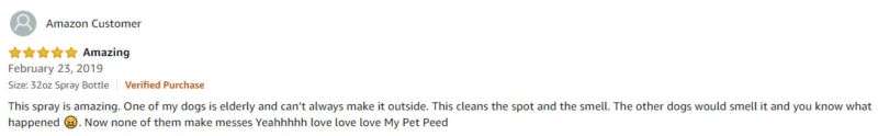  <a href='https://www.mypetpeed.com/review_groups/dog/'>Dog</a>, <a href='https://www.mypetpeed.com/review_groups/easy-to-use/'>Easy to use</a>, <a href='https://www.mypetpeed.com/review_groups/joe/'>Joe</a>, <a href='https://www.mypetpeed.com/review_groups/odor/'>Odor</a>, <a href='https://www.mypetpeed.com/review_groups/stains/'>Stains</a>
